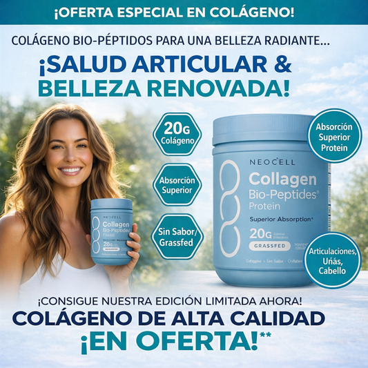 ✨ NeoCell® Collagen Bio-Peptides  – Juventud y Brillo Natural 💖💫